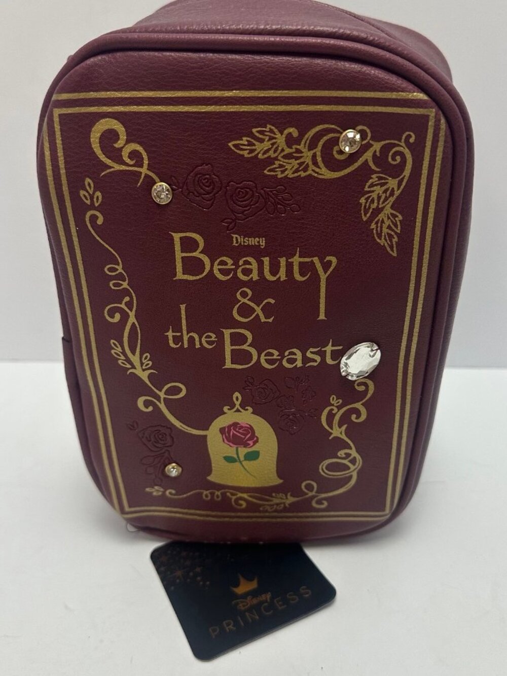 Disney Bioworld Beauty and the Beast Book Cosmetic Bag Disney Princess